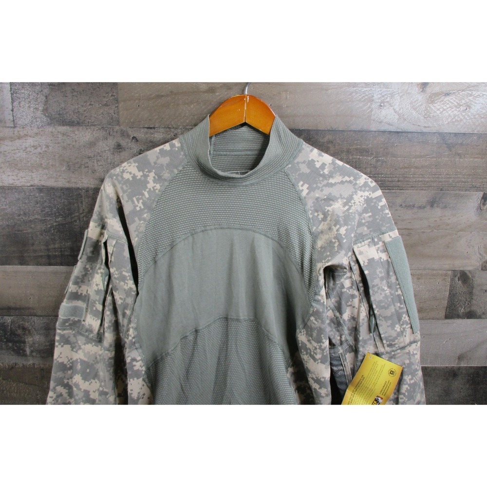 Massif Army Combat Shirt Mens Medium Green ACU UCP ACS Flame Resistant Made USA